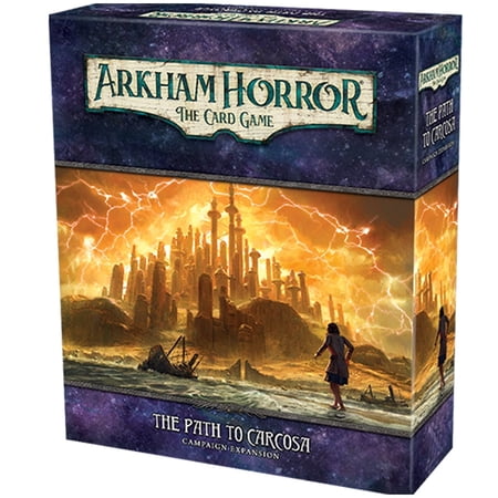 Arkham Horror: The Card Game - The Path to Carcosa Campaign Expansion for Ages 14+, from Asmodee