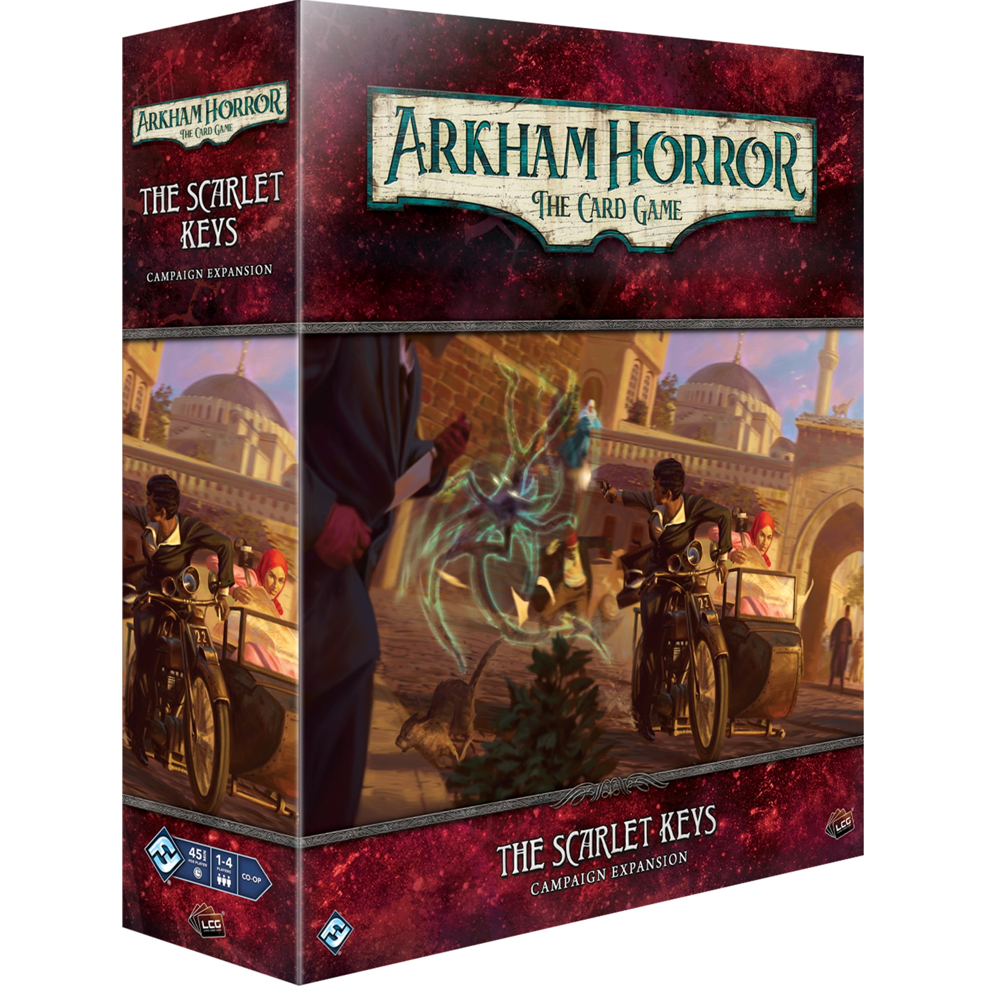 Arkham Horror: The Card Game - The Scarlet Keys Campaign Expansion for Ages 14 and up, from Asmodee