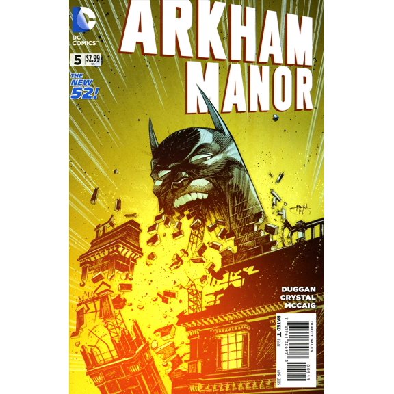 Arkham Manor #5 VF ; DC Comic Book