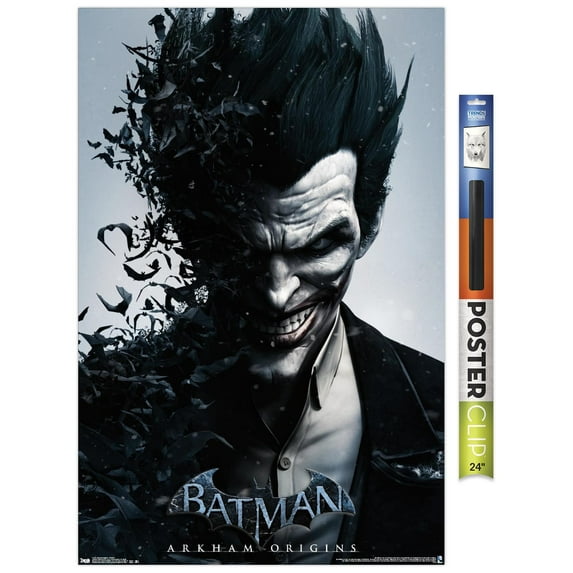 Arkham Origins - Portrait Poster and Poster Clip Bundle