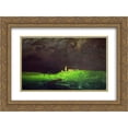 thumbnail image 1 of Arkhip Kuindzhi 2x Matted 24x18 Gold Ornate Framed Art Print 'After a Rain', 1 of 2
