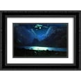 thumbnail image 1 of Arkhip Kuindzhi 2x Matted 24x20 Black Ornate Framed Art Print 'Daryal pass. Moonlight Night', 1 of 2