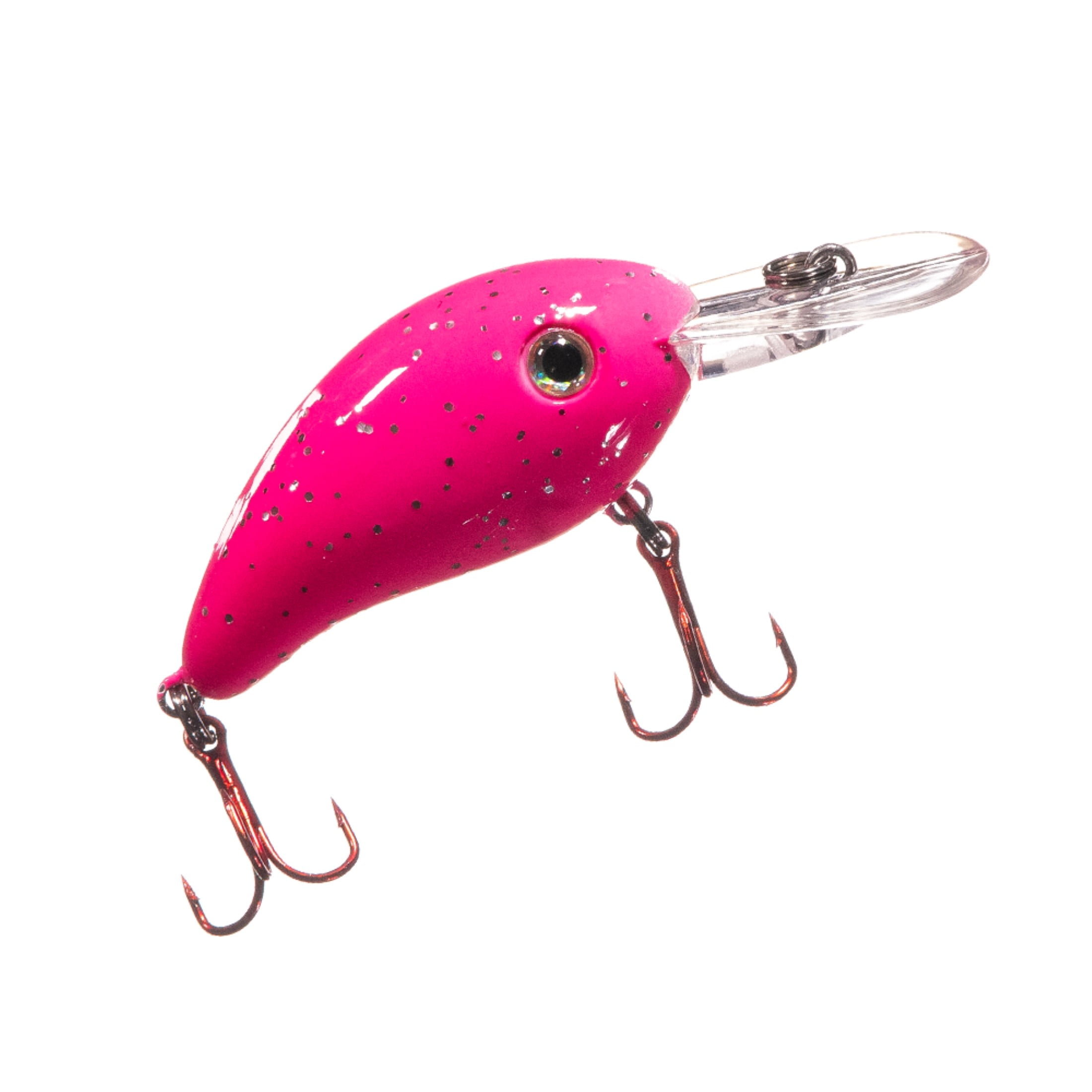 Arkie 220 Series Crappie Crankbait, Pink Sparkle - Walmart.com