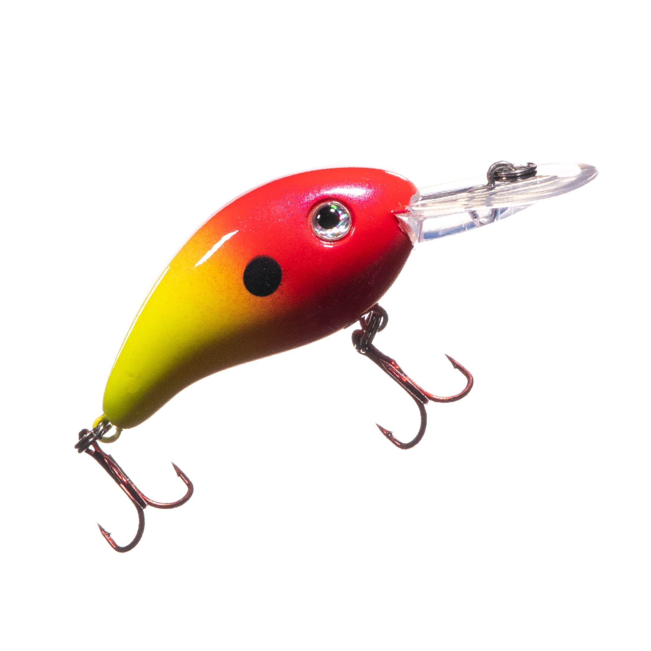 Arkie 220 Series Crappie Striped Crankbait, Strawberry Lemon, CD-58