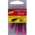 thumbnail image 1 of Arkie Lures 2 inch Sexee Tail Shad Soft Fishing Lure, Color Pink Panther, 1 of 2