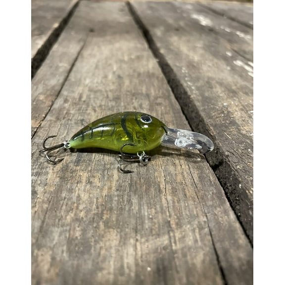 Arkie Lures 220 Series Crankbait Fishing Lure, Phantom Green