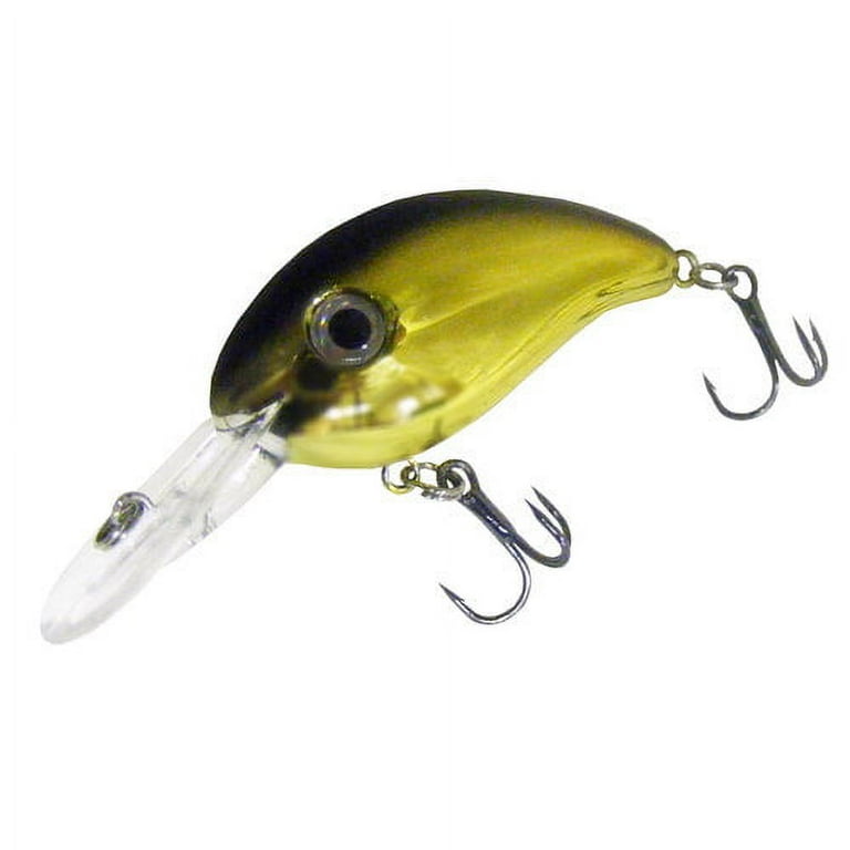 Arkie Lures 220 Series Crappie Crankbait, Color Black & Gold 