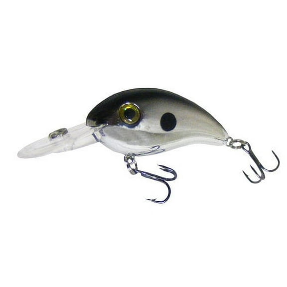 Arkie Lures 220 Series Crappie Crankbait, Color Black Shiner