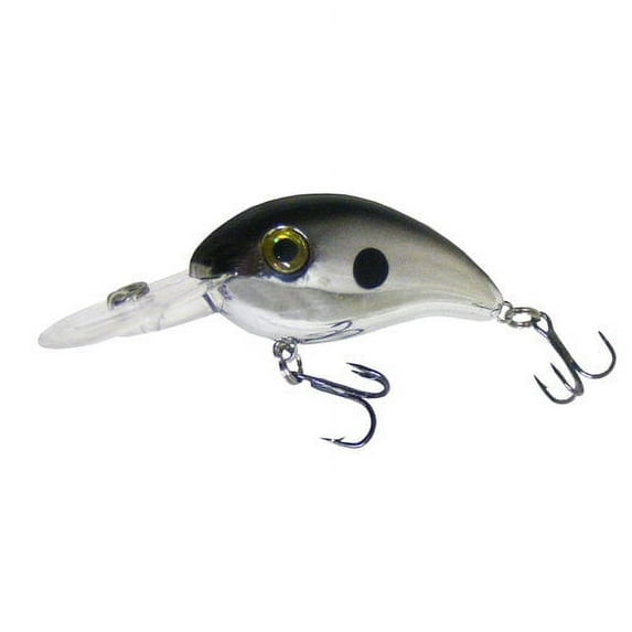 Arkie Lures 220 Series Crappie Crankbait, Color Black Shiner