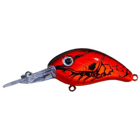 Arkie Lures 220 Series Crappie Crankbait, Color Red Craw, CD-18