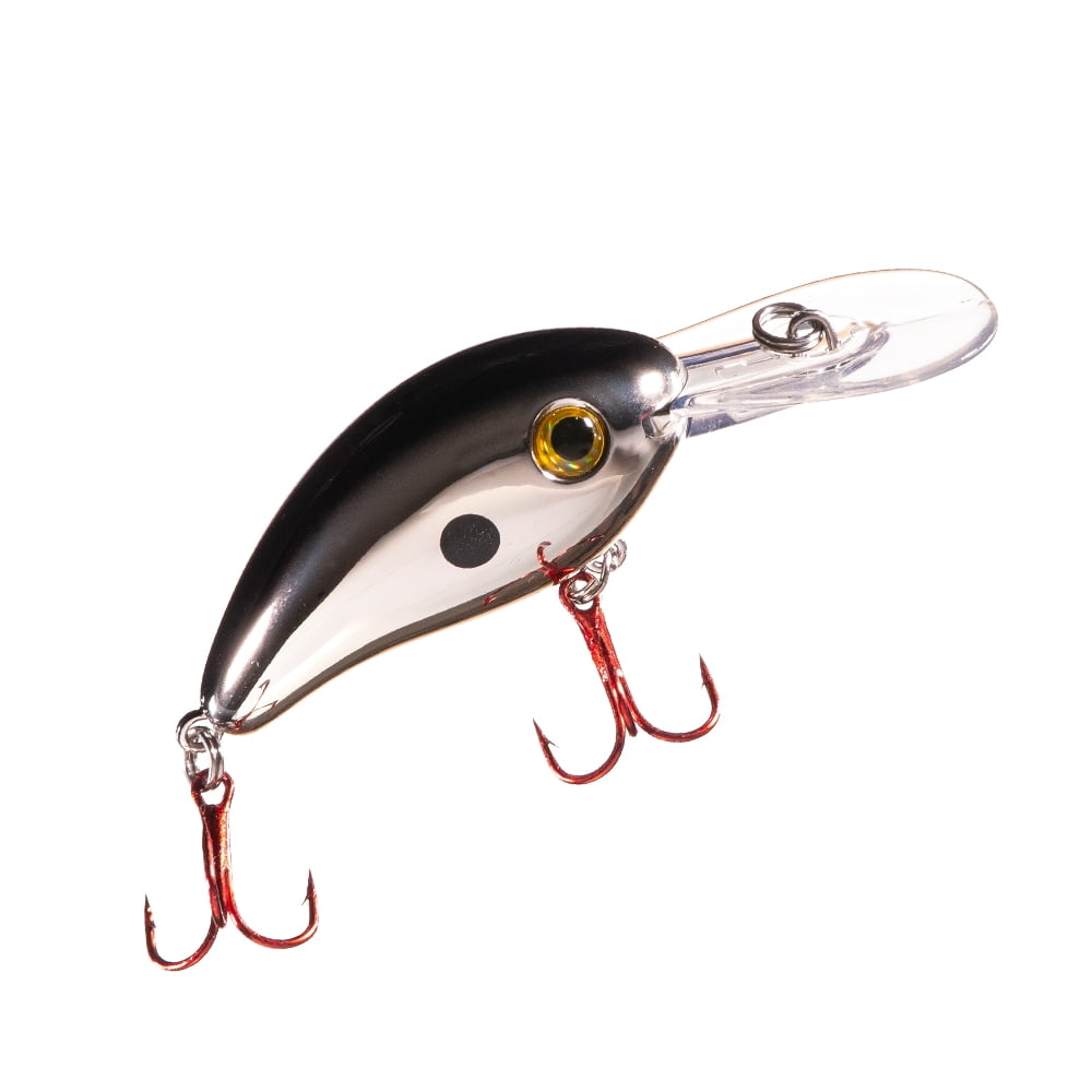 Arkie Lures 350 Series Crankbait Fishing Lure, Black Shiner