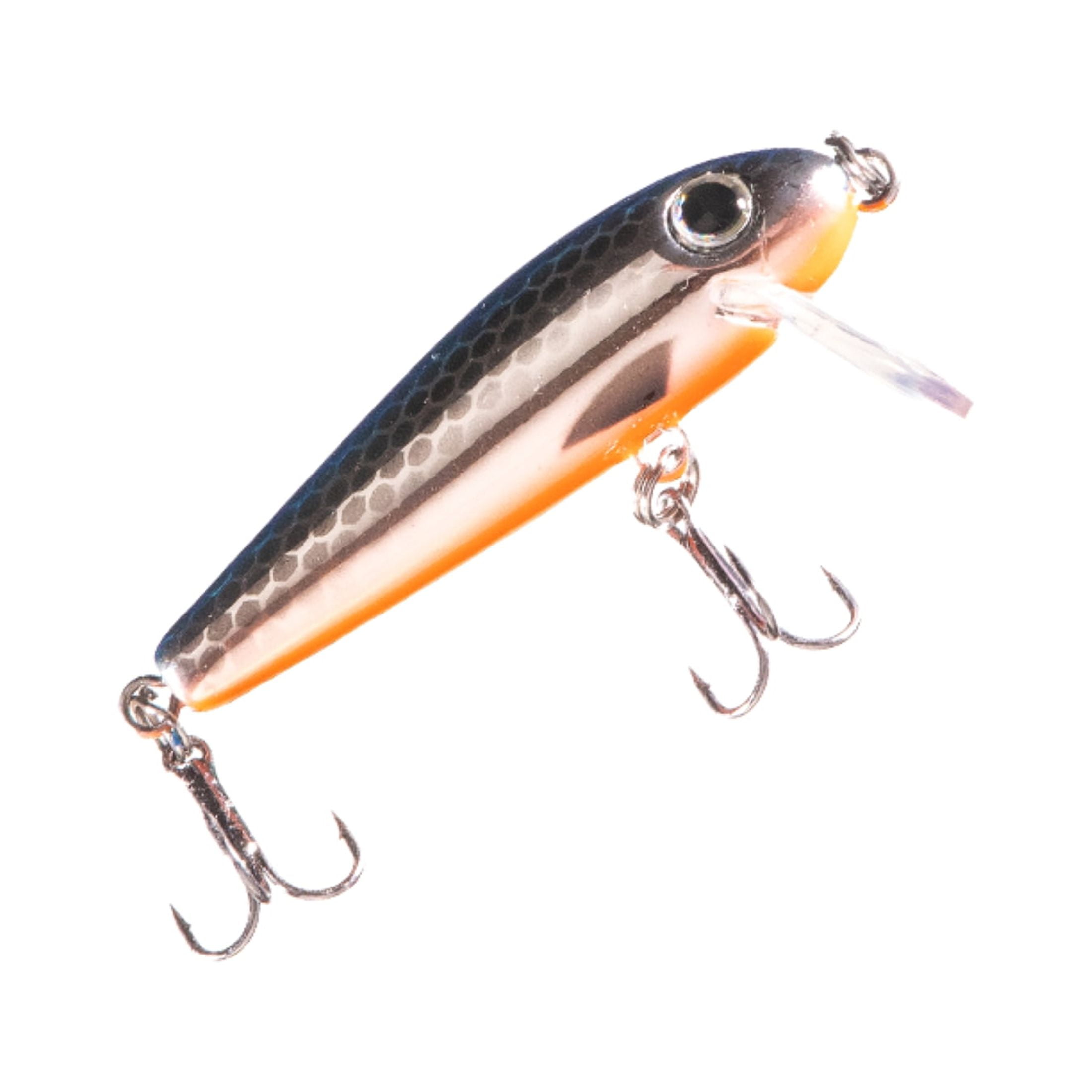 Arkie Lures Crappie Crankbait Minnow, Color Blue Shiner