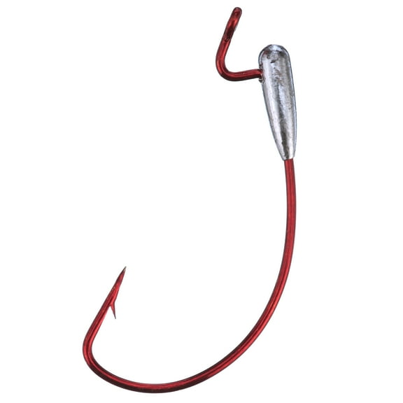 Arkie Lures Jerk & Stick Bait Heads 1/16 oz. Red, 5-Count