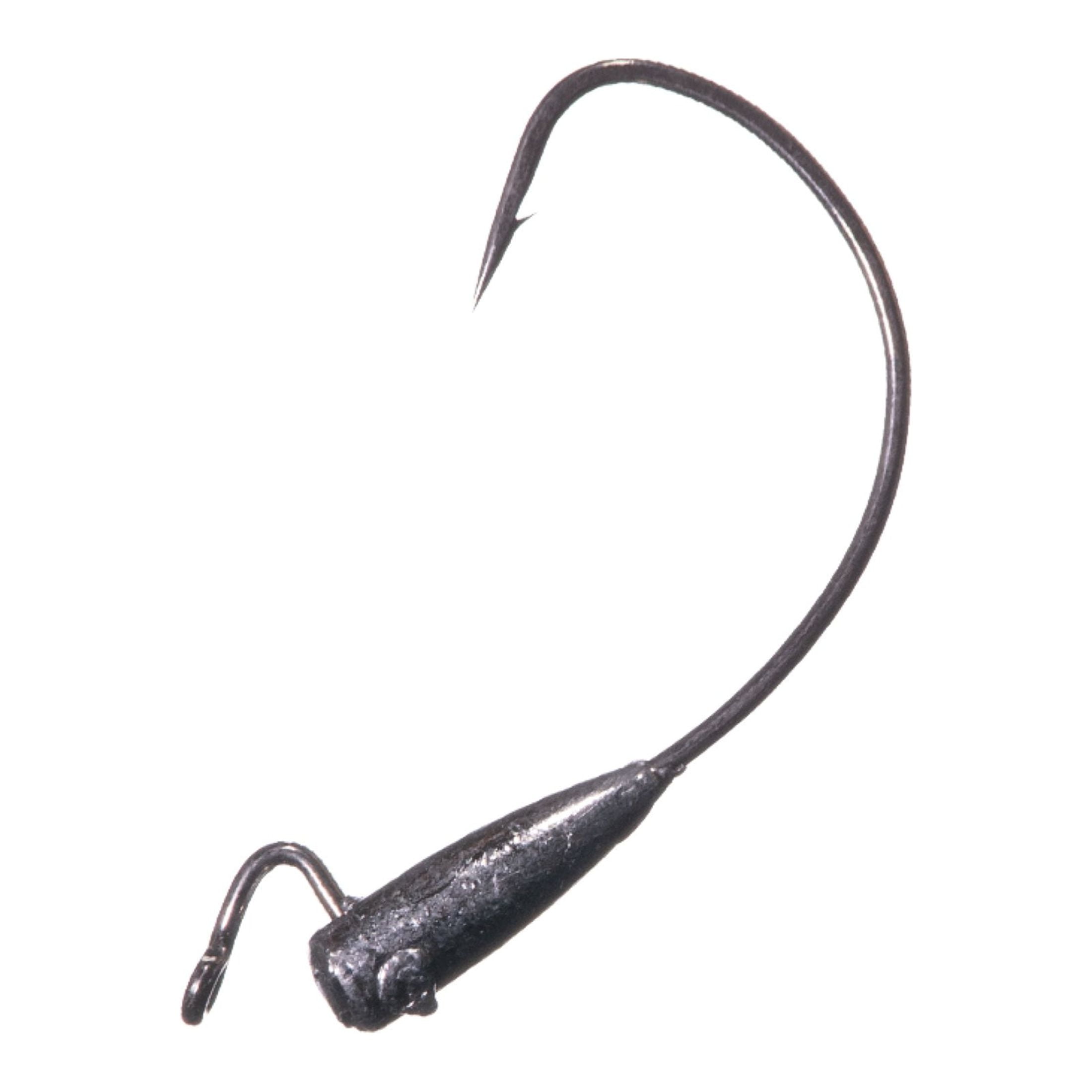 Arkie Lures Jerk & Stick Bait Jig Head, Black Nickel Size 1/8 oz.
