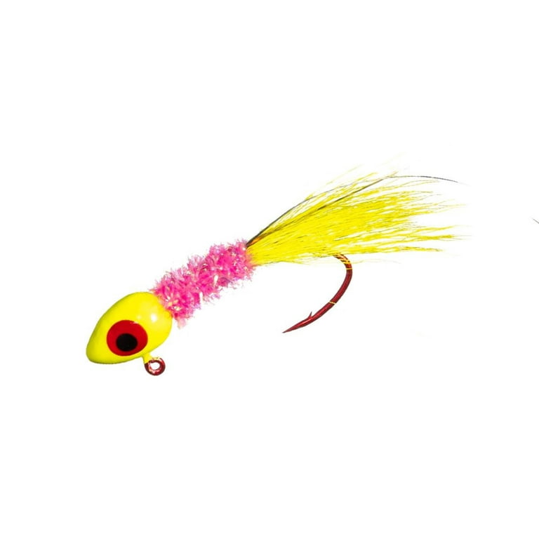 Arkie Lures Pro Model Shineee Hineee Jig, Color Electric Chicken, Size 1/8  oz.