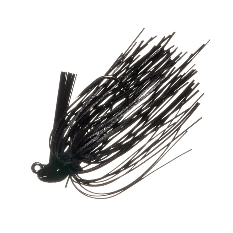 Arkie Lures Rattle Band Bass Jig, Size 1/4 oz., Color Black