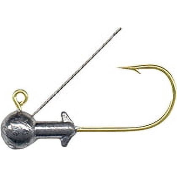 Arkie Weedless Ball Head Hook, Unpainted, 1/16 Oz.