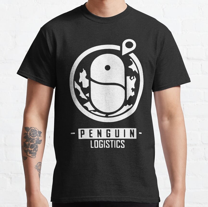 Arknights - Penguin Logistics Logo (white) Classic T-Shirt - Walmart.com