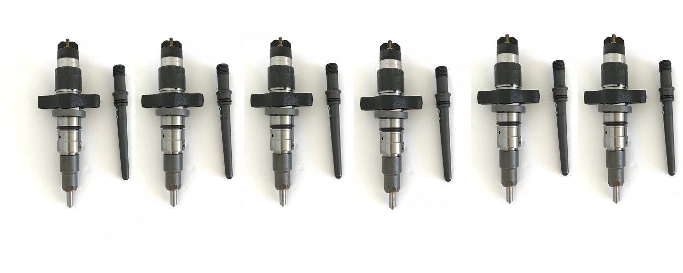 Fuel Injectors Set for Dodge Ram Cummins 5.9L Diesel 2004–2009 Replaces 0986435505 5263316 0445120238 (Set of 6)