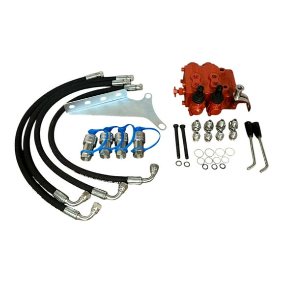 Arko Tractor Parts Dual Hydraulic Remote Kit for Massey Ferguson MF 135 150 165 175 180 230 240 245 250 255 253 265 270 285 TO35 677421