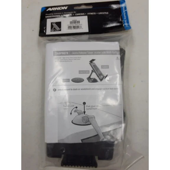 Arkon Flat Surface Tablet Smartphone Mount Tabpb078 187916 New