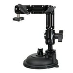ARKON Mounts Multi-Angle Suction Cup Camera Mount, Universal 1/4 "-20 Mount, 360 Degree Rotation, Heavy-Duty and Secure, HD6801420,Black