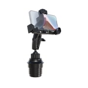 LockVise  Locking Phone Holder with Robust  Car or Truck Cup Holder Mount