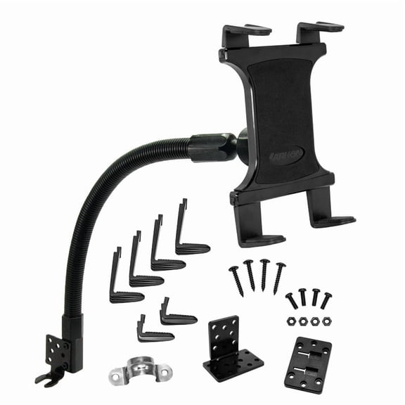 Seat Rail Mount with Slim-Grip Tablet Holder