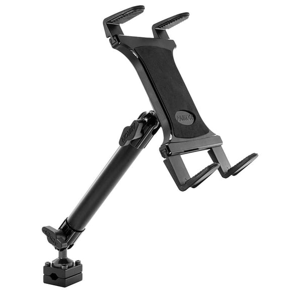 Heavy-Duty Slim-Grip Tablet Headrest Mount with 10" Arm