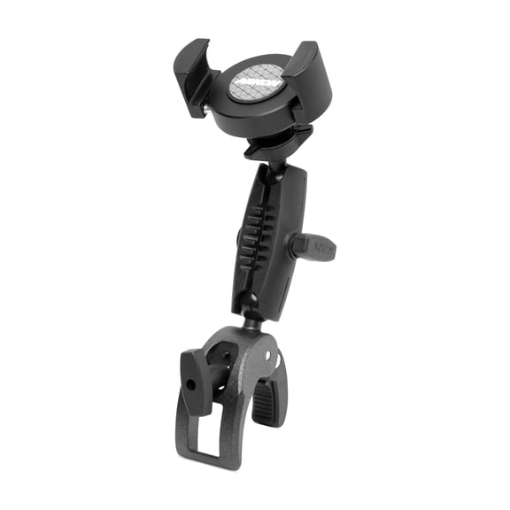 RoadVise XL Phone and Tablet Clamp Mount with Dual Shafts