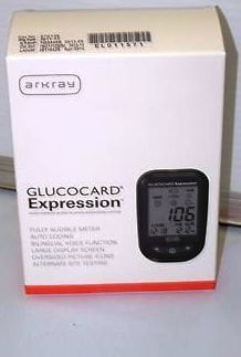 Arkray USA 57112401 Glucocard Expresson Blood Glucose Meter Kit