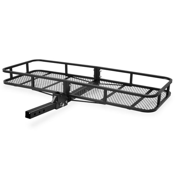 Arksen Folding Cargo Carrier Luggage Basket 2" Receiver Hitch 60"