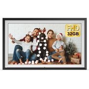 Arktronic 16 inch Large Digital Photo Frame 32GB, Smart Electronic Picture Frame,Send Photos via App/Email from Anywhere