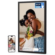Arktronic FRAMEO 21.5 inch Digital Photo Frame, 1920 x 1080 Touchscreen, 32GB, Black