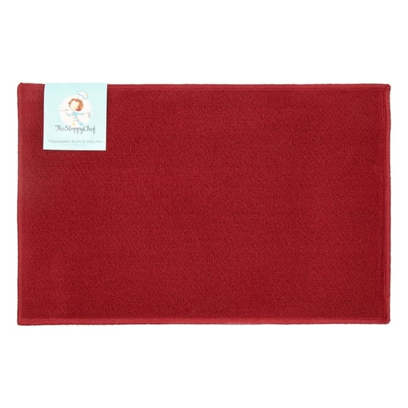 Arkwright Area Rug (20x30), Skid-Resistant Backing, Red