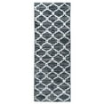 thumbnail image 1 of Arkwright Artistry Microfiber Runner Rug - Quatrefoil Design - 24" x 72" - Stain Resistant - Durable, 1 of 6