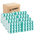 thumbnail image 1 of Arkwright Cali Cabana Beach Towels - 100% Ring Spun Cotton Pool Towel - 30 x 60 in. - (Bulk Case of 32) Green, 1 of 8