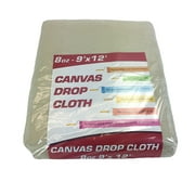 Arkwright Canvas Dropcloth, Multi-Purpose, 9x12 in., 8 oz