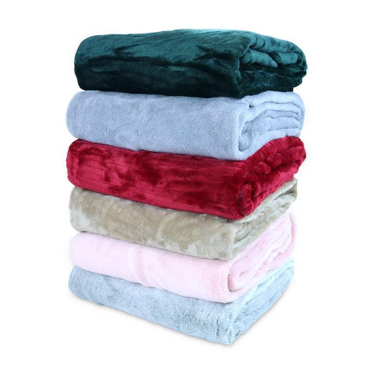 100 polyester throw blanket outlet