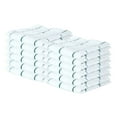 thumbnail image 1 of Arkwright Cotton Kitchen Dishcloths (12 Pack, 12x12 in.) Green and White Windowpane Stripes, 1 of 6
