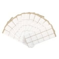 thumbnail image 1 of Arkwright Kitchen Towels (12 Pack), 15 x 25 in., 100% Cotton, Tan & White Windowpane Pattern, 1 of 9