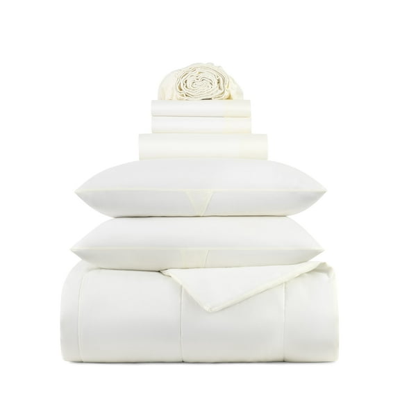 Arkwright Family Essentials Bed in Bag 7 Piece Set - King - White