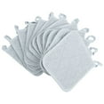 thumbnail image 1 of Arkwright Kitchen Pot Holders (12-Pack), 7"x7", 100% Cotton, Soft & Heat Resistant, Grey, 1 of 5