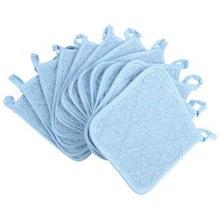 Blue Mist Heavy Quilted Terrycloth Pot Holder, 2 Pack - SANE - Sewing and  Housewares