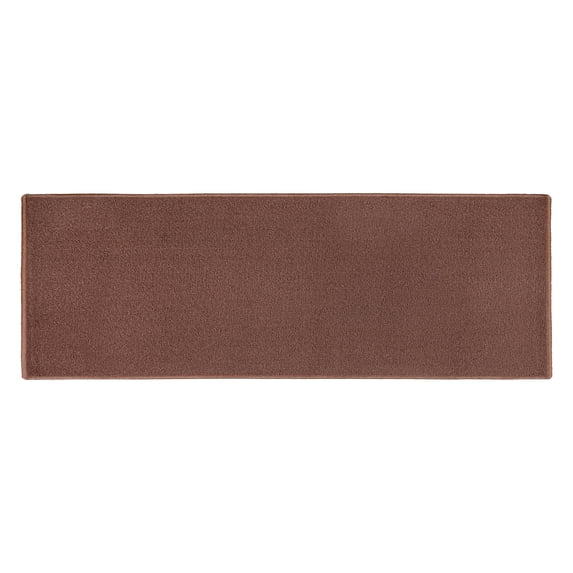 Arkwright Long Kitchen Area Rug (20x60), Skid-Resistant Backing, Brown