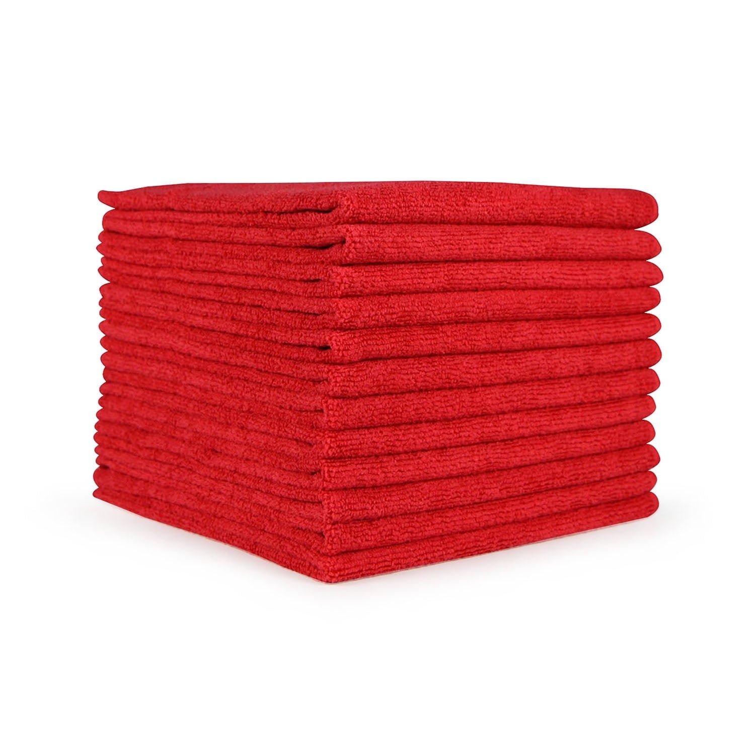 Multi Clean Rags Arkwright Multipurpose Microfiber Cleaning Rags, 12 Pack, 12x12 in ...