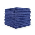 thumbnail image 1 of Arkwright Microfiber Cleaning Cloths (12 Pack), Large 16x16 in. Size, Multi-Purpose, Navy Blue, Household or Industrial, 1 of 5