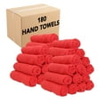 thumbnail image 1 of Arkwright Microfiber Hand Towels (Bulk Case of 180), 15x24, Red, 1 of 10