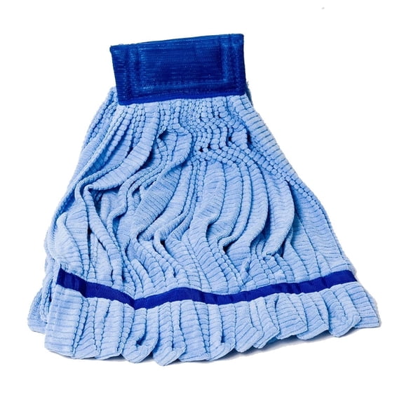 Arkwright Microfiber Tube Mop Head (14 oz), Highly Absorbent, Quick Drying, Blue