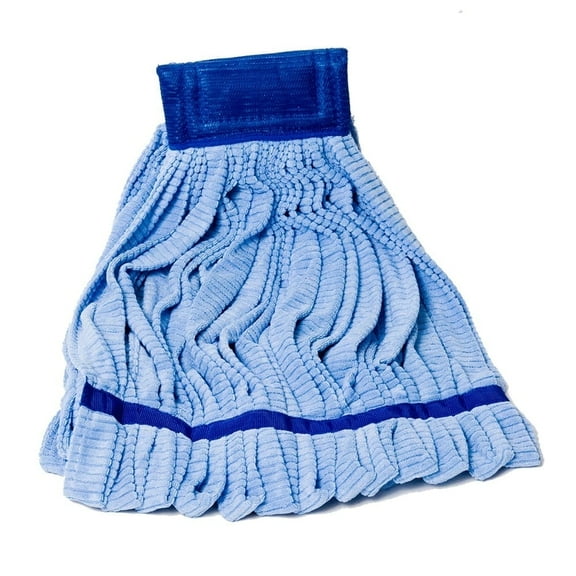 Arkwright Microfiber Tube Mop Head (21 oz), Highly Absorbent, Quick Drying, Blue